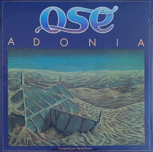 Image of Front Cover of LP - VG+/VG - OSE, Adonia (Bureau B; BB490, Germany 2026 Reissue, Inner), ,  - 3816154C