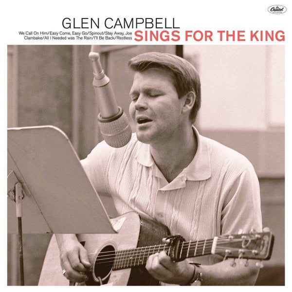 Image of Front Cover of LP - VG+/VG+ - GLEN CAMPBELL, Sings For The King (UMe; 00602567584841, Europe 2018), Sleeve has the start of a split on top seam.,  - 3816157C