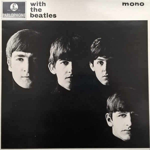 Image of Front Cover of LP - VG/VG - THE BEATLES, With The Beatles (Parlophone; PMC 1206, UK 1990s Reissue, Mono), ,  - 3816088C