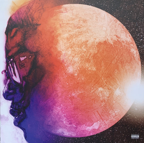 Image of Front Cover of 2xLP - VG+/VG+ - KID CUDI, Man On The Moon: The End Of Day (Republic Records / Vinyl Me Please; B0028578-01, US 2021 Reissue, Pasteback Gatefold, NO Print, Purple/Black Swirl Vinyl & Orange/Black Swirl Vinyl, NO Obi), ,  - 3846062S