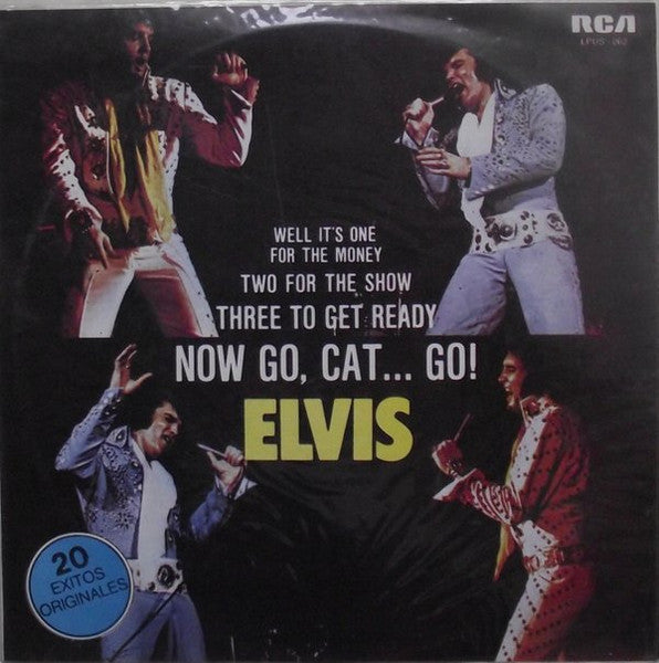 Image of Front Cover of LP - VG+/VG+ - ELVIS PRESLEY, Go Cat Go (RCA; LPUS - 062, Uruguay 1977), ,  - 3826083E