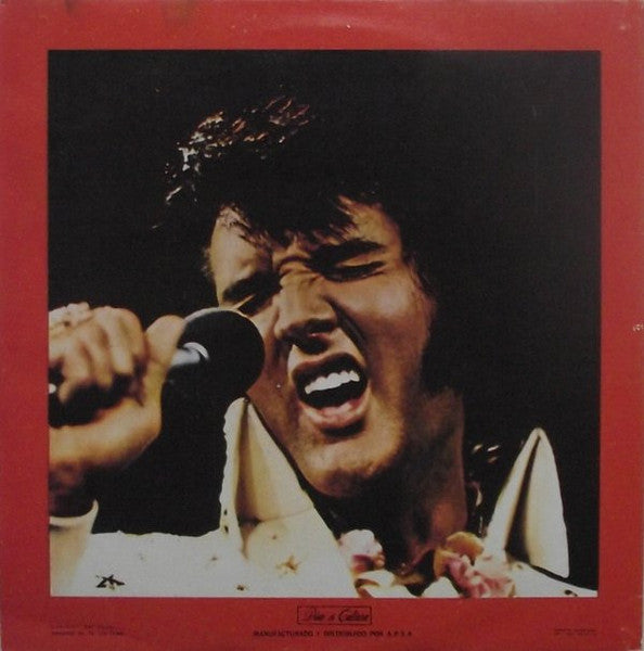 Image of Back Cover of LP - VG/VG+ - ELVIS PRESLEY, From Memphis To The World (RCA; LPUS - 033, Uruguay 1976, Gatefold), ,  - 3826085E