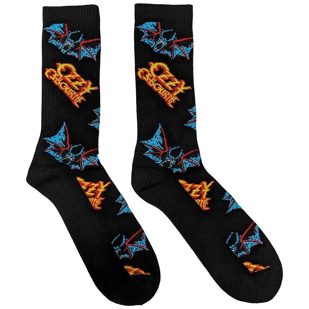 Image of Front Cover of Accessories - NEW/NEW - OZZY OSBOURNE, Bats Socks (,  ), ,  - 3856042S