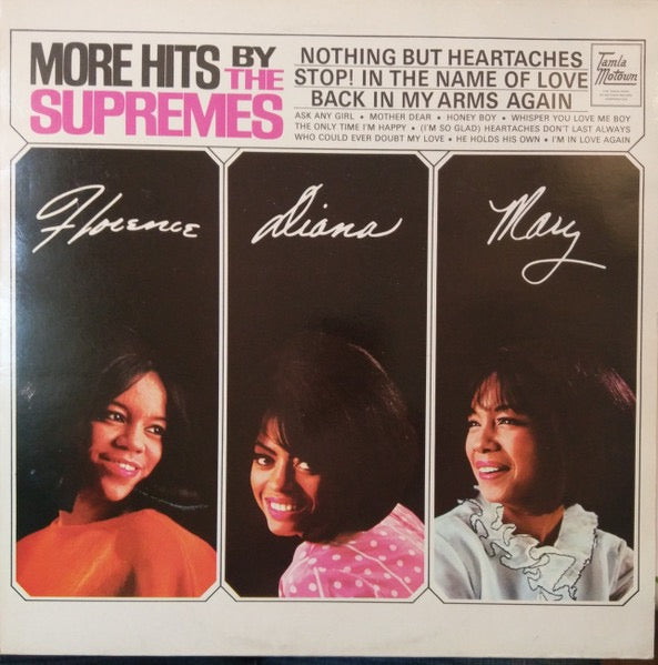 Image of Front Cover of LP - VG/VG - THE SUPREMES, More Hits By The Supremes (Tamla Motown; STMS 5090, UK 1982 Reissue), Light marks only,  - 3816228C