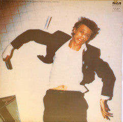 Image of Back Cover of LP - VG/VG+ - DAVID BOWIE, Lodger (RCA International Green; INTS 5212, UK 1982 Reissue, A-1U JA TAPE ONE/ B-2U), ,  - 3816093C