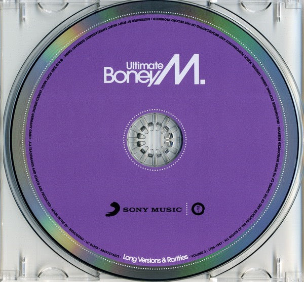 Image of Label Cover of CD - VG+/VG+ - BONEY M., Ultimate Boney M. (Long Versions & Rarities / Volume 3: 1984-1987) (MCI; 88697574622, Europe 2009, Jewel Case), ,  - 3836081E