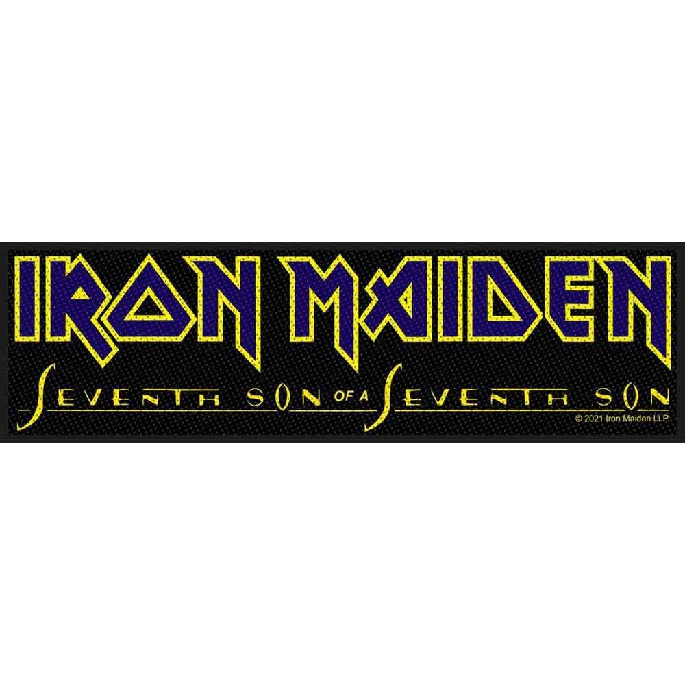 Image of Front Cover of Accessories - NEW/NEW - IRON MAIDEN, Seventh Son Of A Seventh Son Patch (, UK ), ,  - 3856063S