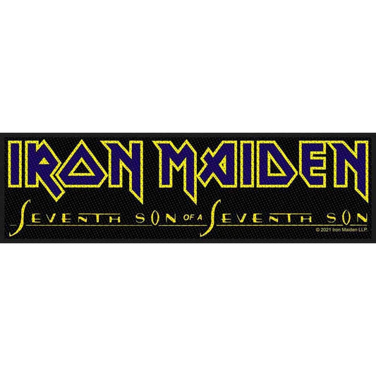 Image of Front Cover of Accessories - NEW/NEW - IRON MAIDEN, Seventh Son Of A Seventh Son Patch (, UK ), ,  - 3856063S