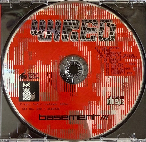 Image of Label Cover of CD - VG+/VG+ - BASEMENT, Wired (Run For Cover Records; 288, US 2026, Jewel Case), ,  - 3836082E