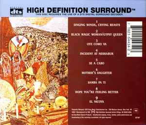 Image of Back Cover of LP - VG+/VG+ - SANTANA, Abraxas (High Definition Surround; 71021-54434-2-3, US 2000, Jewel Case), ,  - 3736154E