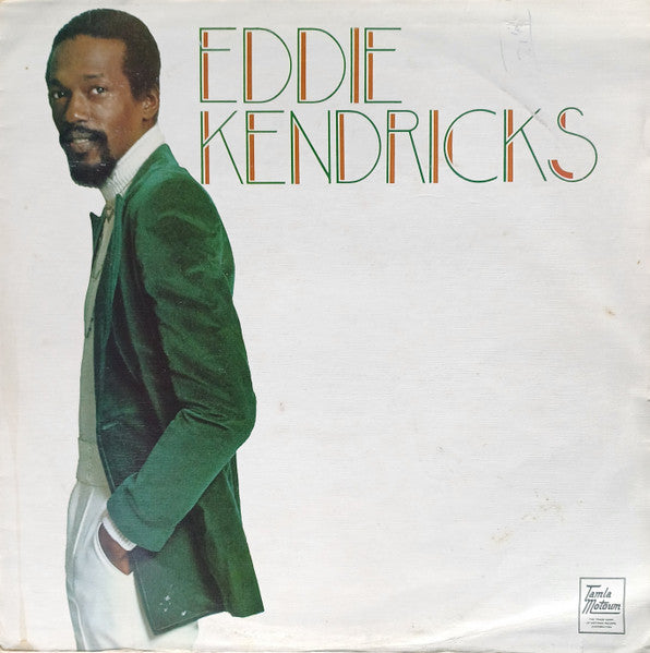 Image of Front Cover of LP - VG/VG+ - EDDIE KENDRICKS, Eddie Kendricks (Tamla Motown; STML 11245, UK 1973), Light ringwear on sleeve.,  - 3846120S