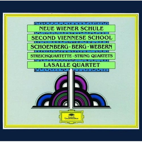 Image of Front Cover of 4xCD - VG+/VG+ - LASALLE QUARTET, Neue Wiener Schule / Second Viennese School - Schoenberg   Berg   Webern / Die Streichquartette   The String Quartets (Deutsche Grammophon; 419 994-2, Europe 1987, Box Set, Booklet), ,  - 3836092E