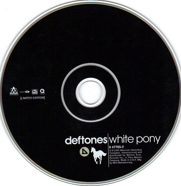 Image of Label Cover of CD - G+/G+ - DEFTONES, White Pony (Maverick; 9 47705-2, US 2000, Jewel Case, Booklet), Shelfwear and Scratches (CD),  - 3836086E