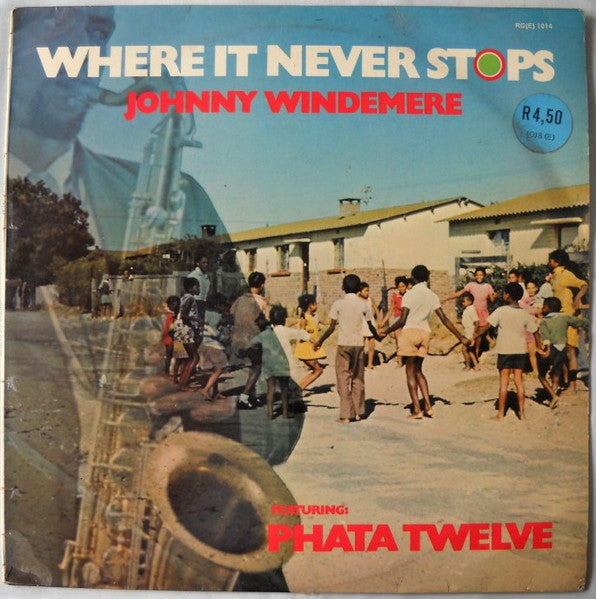 Image of Front Cover of LP - VG/VG+ - JOHNNY WINDEMERE, Where It Never Stops (Ring; RG (E) 1014, South Africa 1976, Picture Sleeve), WOS.,  - 3826126E