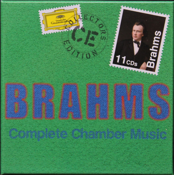Image of Front Cover of 11xCD - VG+/VG+ - VARIOUS, Brahms: Complete Chamber Music (Deutsche Grammophon; 479 0378, Europe 2012, Box Set, Booklet), ,  - 3836104E