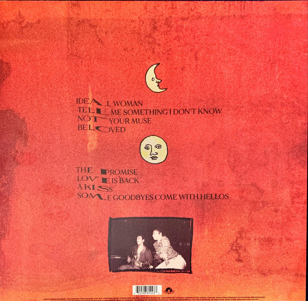 Image of Back Cover of LP - EX/VG+ - CELESTE, Not Your Muse (Polydor; 0881443, Europe 2021, Inner, Signed Print & Poster), Hype sticker stuck on sleeve.,  - 3816166C