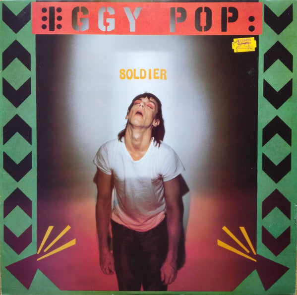 Image of Front Cover of LP - VG/VG+ - IGGY POP, Soldier (Arista; SPART 1117, UK 1980, MCR Jre Runout), Cut-out (Hole punched),  - 3816103C