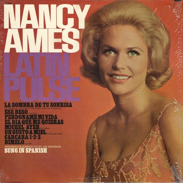 Image of Front Cover of LP - VG/VG - NANCY AMES, Latin Pulse (Epic; LN 24189, US 1966, Pasteback Sleeve, Mono), ,  - 3816243C