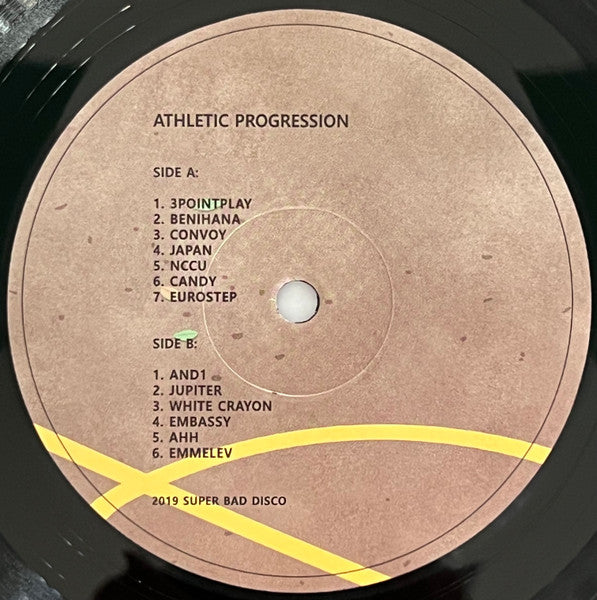 Image of Label Cover of LP - EX/EX - ATHLETIC PROGRESSION, Athletic Progression (HHV; HHV813, Europe 2020), ,  - 3846134S