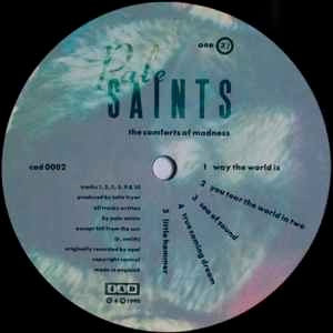 Image of Label Cover of LP - EX/EX - PALE SAINTS, The Comforts Of Madness (4AD; 4AD 0159 LP, USA & Europe 2020 Reissue, Textured Sleeve, Inner, Remastered), ,  - 3826092E