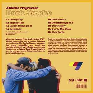 Image of Back Cover of LP - EX/EX - ATHLETIC PROGRESSION, Dark Smoke (HHV; HHV690, Europe 2019), ,  - 3846136S