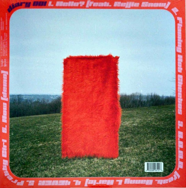 Image of Back Cover of 12" EP - EX/VG+ - CLAIRO, Diary 001 (Fader Label; FL-1814, US 2018, Picture Sleeve, Same Tracks On Both Sides), ,  - 3826188E