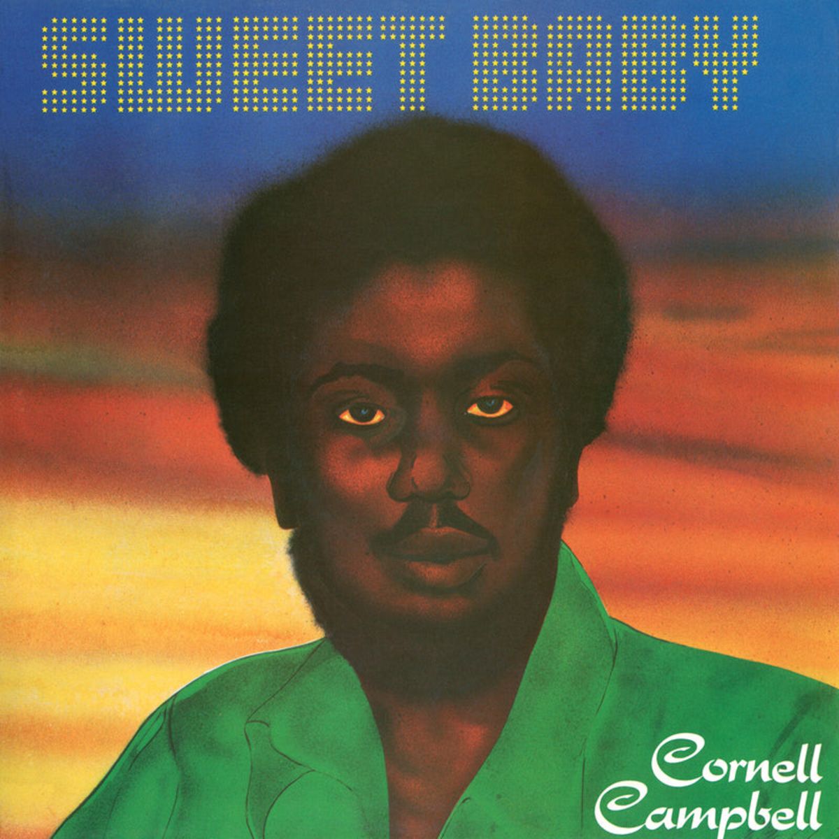 Image of Front Cover of LP - NEW/NEW - CORNELL CAMPBELL, Sweet Baby (Burning Sounds; BSRLP957R, UK 2026 Reissue, Bright Red Vinyl), , Originally released in 1978 - A Classic Reggae album re-released on 180 gram vinyl and produced by Linval Thompson with extensive sleeve notes. Nearly forty years later, it is gratifying to know there is still no mistaking Campbell when his records are played in a dance. That relaxed vocal style draws you in but it's his falsetto, quivering with understated emotion that hooks