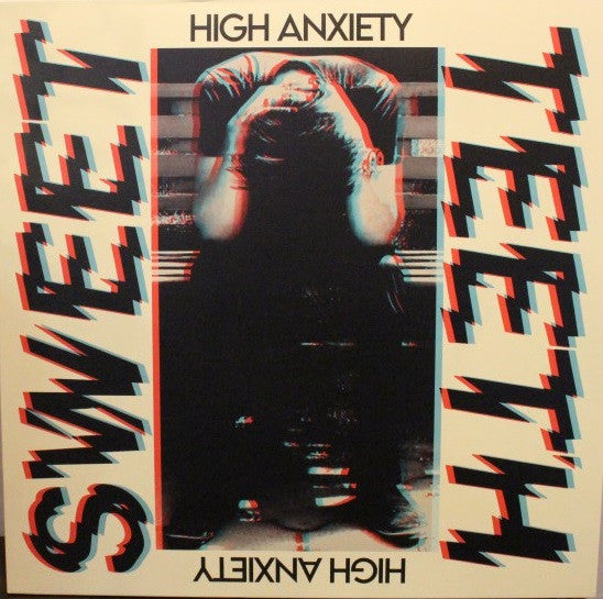 Image of Front Cover of LP - EX/EX - SWEET TEETH, High Anxiety (L vely ; LLY054, Sweden 2022, Insert, Yellow Vinyl), Stickered Plastic Outer Sleeve,  - 3826173E