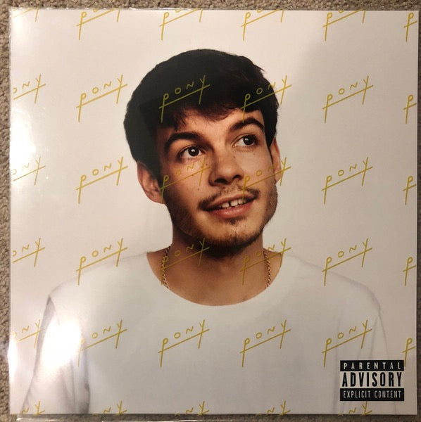 Image of Front Cover of LP - VG+/VG+ - REX ORANGE COUNTY, Pony (Not On Label; 19075-99729-1, Europe 2019, Printed Plastic Slipcase, Inner & Insert, Signed Print, Sticker Pack, White Vinyl), ,  - 3816259C