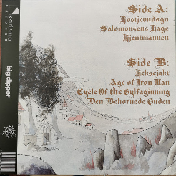 Image of Back Cover of LP - EX/EX - TUSM RKE, En Pakt Med Naturen (Karisma Records ; KAR292LP, Norway 2025, Insert), Opened Instore, Still In Shrinkwrap,  - 3826169E
