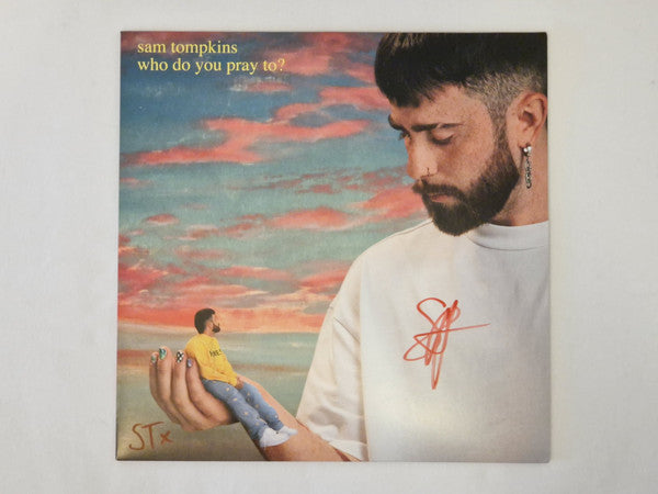 Image of Front Cover of 12" EP - EX/EX - SAM TOMPKINS, Who Do You Pray To? (Island Records ; 3880108, Europe 2022, Clear Vinyl, Signed), Opened Instore, Still In Shrinkwrap,  - 3826168E