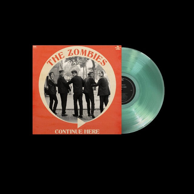 Image of Front Cover of LP - NEW/NEW - THE ZOMBIES, Continue Here (Mono Remastered)  (Beechwood Park Records; , UK 2026, Indie Exclusive Coke Bottle Clear Vinyl), , Continue Here is the record that never was until now. Bridging the gap between Begin Here and Odessey & Oracle, Continue Here features fan favourites “I Love You,” “Leave Me Be,” and “I Want You Back Again.” The first time being collected together on one album, Continue Here chronicles all 18 non-album singles and B-sides from 1964-1967 in their