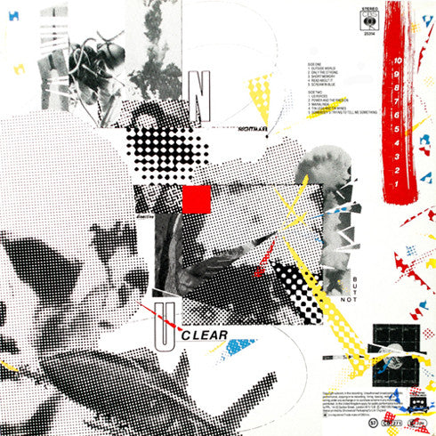 Image of Back Cover of LP - VG/VG+ - MIDNIGHT OIL, 10, 9, 8, 7, 6, 5, 4, 3, 2, 1 (CBS; 25314, UK 1982, Inner, With "Oil Rag" Newspaper), ,  - 3826175E