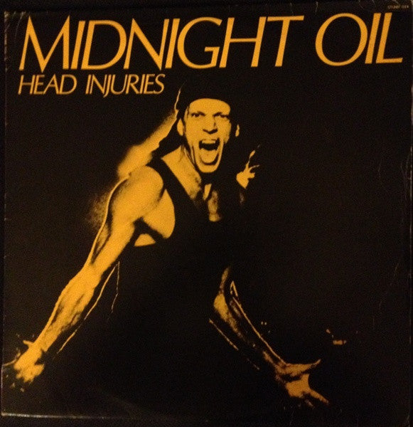 Image of Front Cover of LP - VG/VG+ - MIDNIGHT OIL, Head Injuries (Stunn; STUNN 014, New Zealand 1981 Reissue, Inner), Strong VG+, Corner Bumps,  - 3826158E