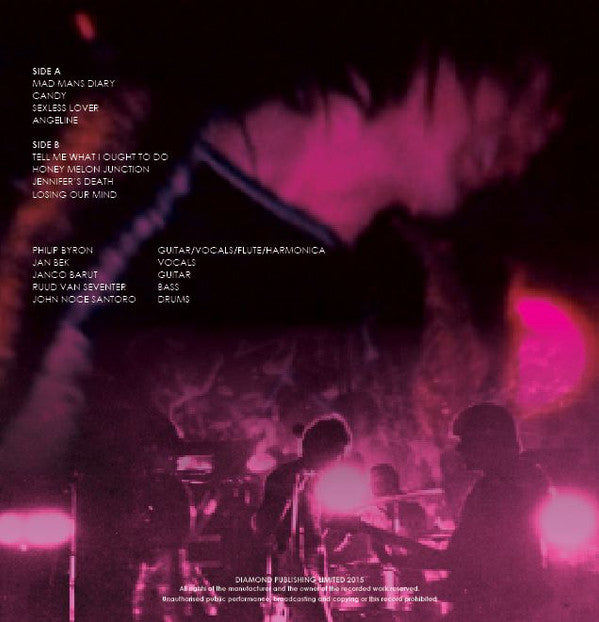 Image of Back Cover of LP - EX/EX - THE ZIPPS, Ever Stoned And Live! (Record Collector Magazine ; RCLP017, UK 2015, Gatefold, Numbered Certificate), Limited Edition No 241/500,  - 3826203E