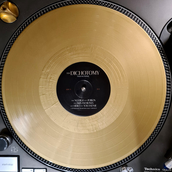 Image of Label Cover of 2xLP - VG/EX - DAVID KUSHNER, The Dichotomy (Virgin ; 019692290251, Europe 2024, Gold Vinyl), Sleeve Creased,  - 3826198E