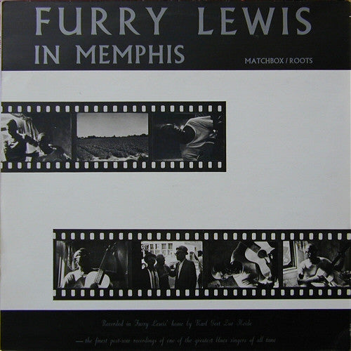 Image of Front Cover of LP - VG/VG - FURRY LEWIS, Furry Lewis In Memphis (Saydisc Matchbox ; SDR 190, UK 1970), ,  - 3826211E