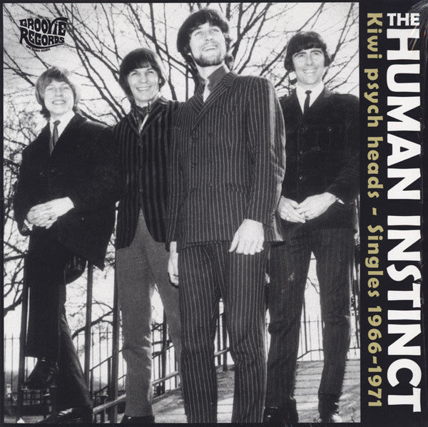 Image of Front Cover of LP - VG+/VG - THE HUMAN INSTINCT, Kiwi Psych Heads - Singles 1966  1971 (Groovie Records ; GROO0029 LP, Portugal 2011), Strong VG,  - 3826209E