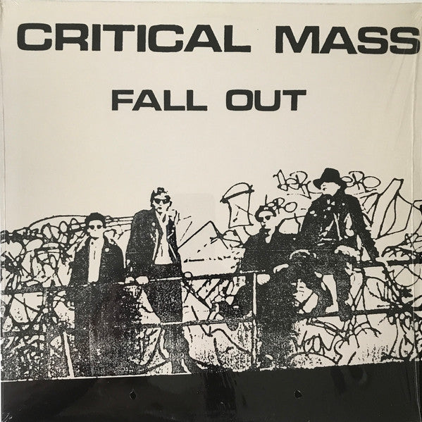 Image of Front Cover of LP - VG/VG - CRITICAL MASS, Fall Out (Reaction Records ; none, US 1986, Insert), Strong VG, Sleeve Creased,  - 3826151E