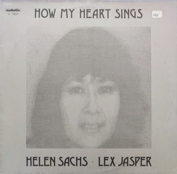 Image of Front Cover of LP - VG/VG - HELEN SACHS   LEX JASPER, How My Heart Sings (Mediafon; JL 78012, Germany 1978), ,  - 3816384C