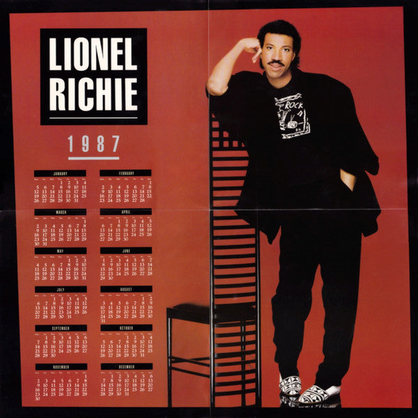 Image of Label Cover of 12" - VG/G+ - LIONEL RICHIE, Ballerina Girl / Deep River Woman (Motown; LIOT 3, UK 1986, Picture Sleeve, Poster), Light marks/Hairlines, Hype stickered sleeve, With awesome poster. ,  - 3816282C
