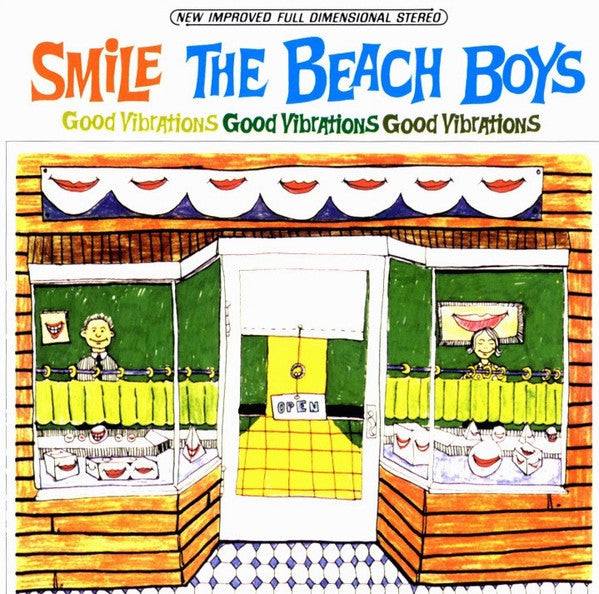 Image of Front Cover of LP - VG/G+ - THE BEACH BOYS, Smile (Sea Of Tunes; LP001, Europe 2003 Reissue, Unofficial Release), No label on B side. Paper scuffs, light hairlines. Audible mark on . B1. Small spine tear.,  - 3846217S