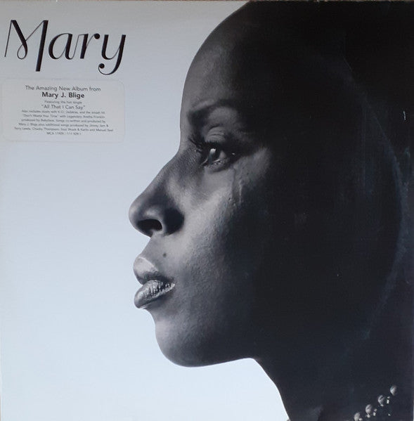 Image of Front Cover of 2xLP - VG/VG+ - MARY J. BLIGE, Mary (MCA Records; 11929, Europe 1999), ,  - 3846206S