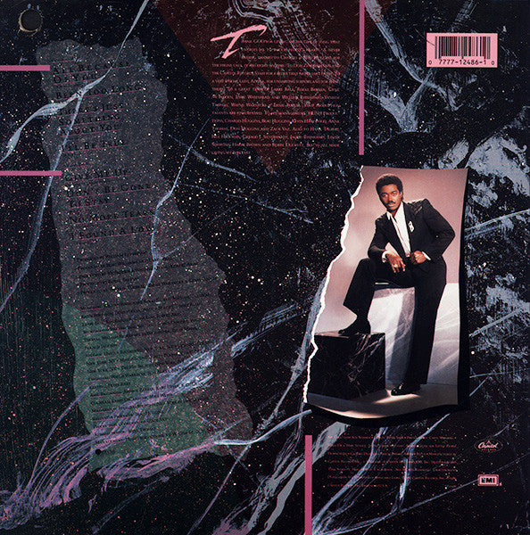 Image of Back Cover of LP - VG/VG+ - BEAU WILLIAMS, No More Tears (Capitol Records; ST-12486, US 1986), Sleeve worn / creased at corners and edges; small stains,  - 3816438C