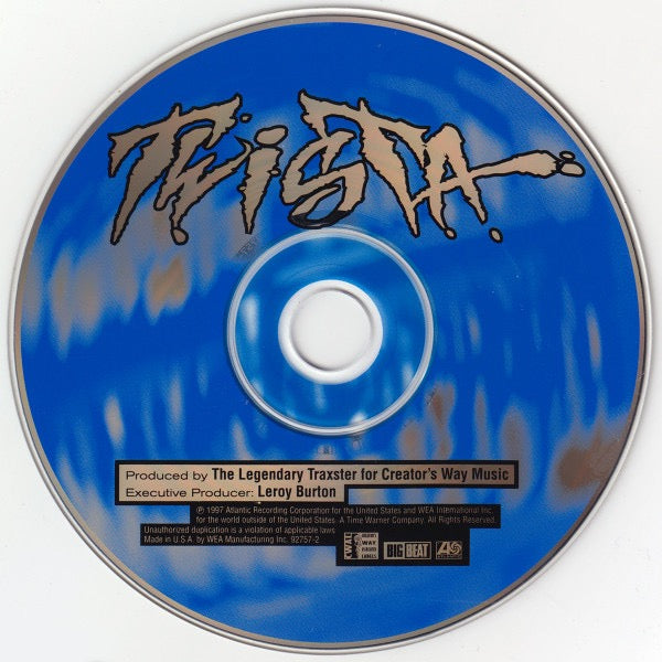 Image of Label Cover of CD - VG+/EX - TWISTA, Adrenaline Rush (Creator's Way Associated Labels; 92757-2, US 1997), ,  - 3856111S