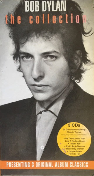 Image of Front Cover of 3xCD - VG+/VG+ - BOB DYLAN, The Collection   Bringing It All Back Home / Highway 61 Revisited / Blonde On Blonde (Columbia; Bringing It All Back Home / Highway 61 Revisited / Blonde On Blonde, Europe 2004 Reissue, Box Set, 3 Booklets), ,  - 3816414C