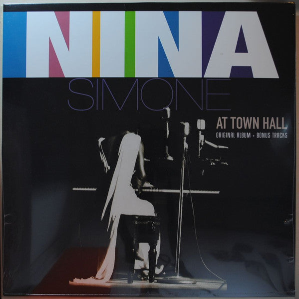 Image of Front Cover of LP - EX/EX - NINA SIMONE, Nina Simone At Town Hall (Vinyl Passion; VP 80084, Europe 2016), Still partially in shrinkwrap,  - 3846252S