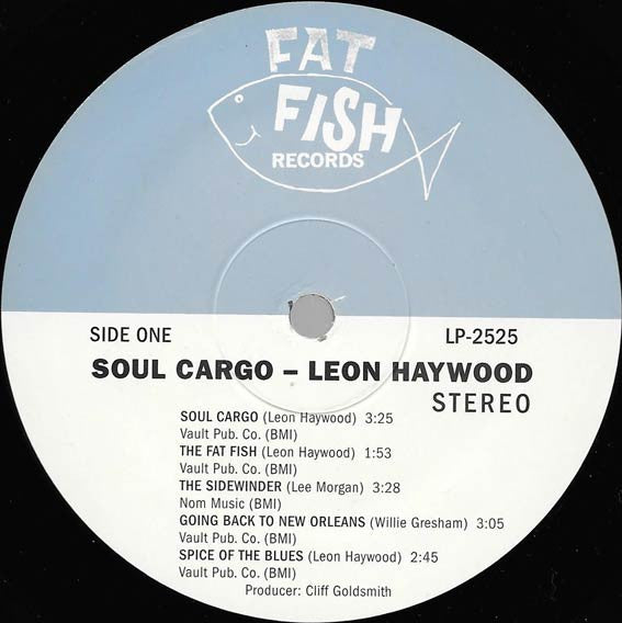 Image of Label Cover of LP - VG+/VG+ - LEON HAYWOOD, Soul Cargo (Fat Fish Records; SLP 2525, US Reissue, Picture Sleeve), ,  - 3826260E
