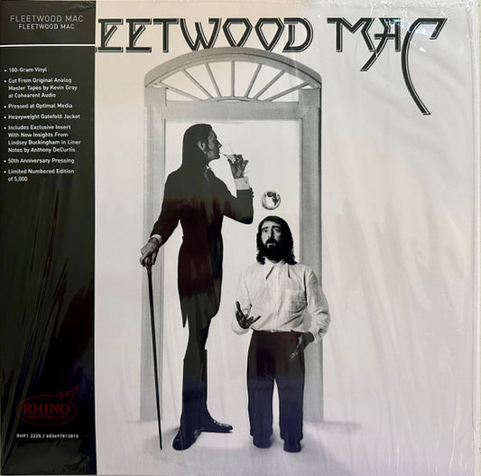 Image of Front Cover of LP - VG+/VG+ - FLEETWOOD MAC, Fleetwood Mac (Rhino Records; RHF1 2225, Worldwide 2025 Reissue, Pasteback Gatefold, Inner & Insert, 180 Gram Vinyl, Ltd to 5000, Numbered, with Obi), No. 1284.,  - 3846232S