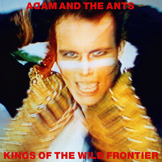 Image of Front Cover of LP - NEW/NEW - ADAM & THE ANTS, Kings Of The Wild Frontier (Sony; 19958461721, UK 2026 Reissue, Limited Edition Sunburst Splatter Vinyl), , This award-winning, platinum bestseller is probably the most significant album in Adam’s career. Kings Of The Wild Frontier, home to huge hits ‘Dog Eat Dog’ and ‘Antmusic’, has been long unavailable on vinyl and this special sunburst vinyl has been selected by Adam to celebrate the album’s return to the shelves. - 9414561C